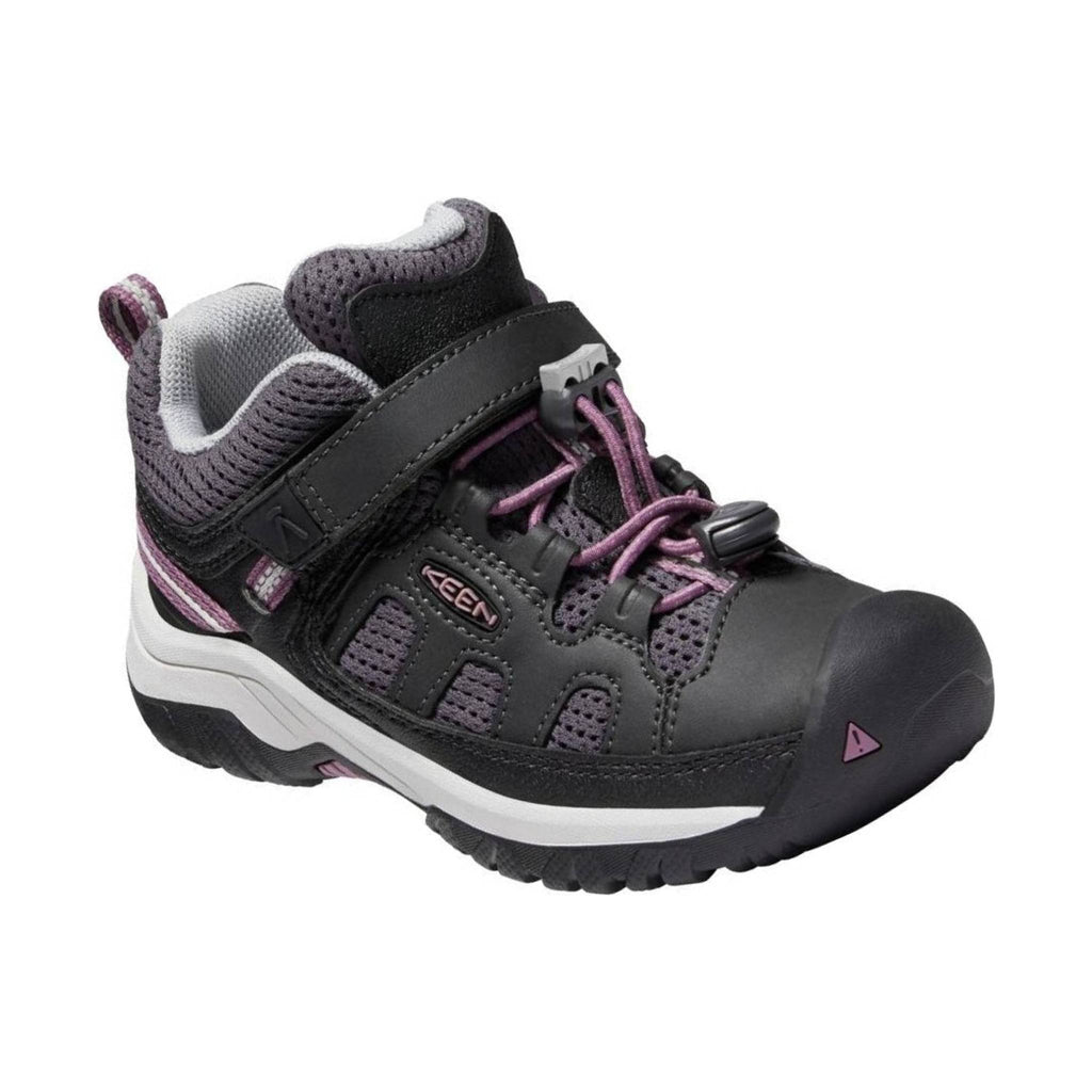 KEEN Little Kids' Targhee Low - Raven/Tulipwood - Lenny's Shoe & Apparel