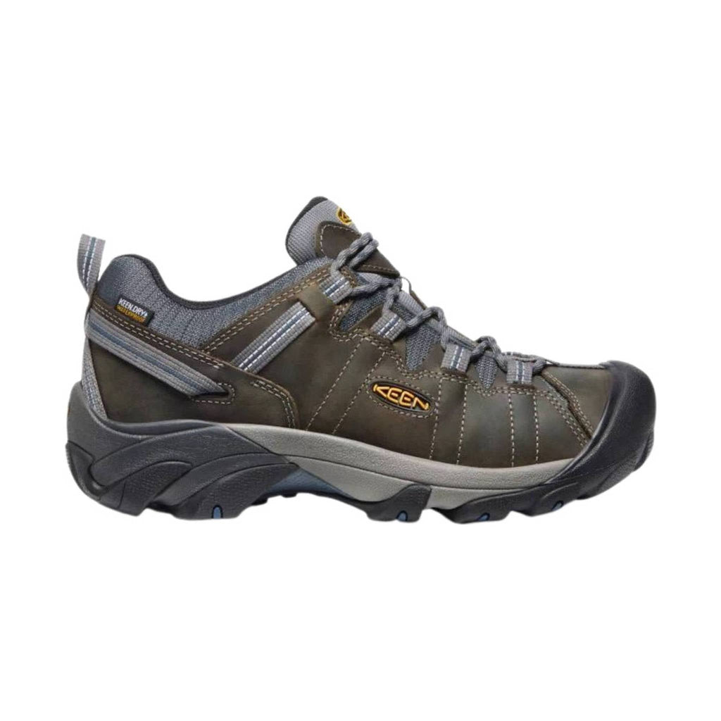 KEEN Men's Targhee II Waterproof - Gargoyle/ Midnight Navy - Lenny's Shoe & Apparel