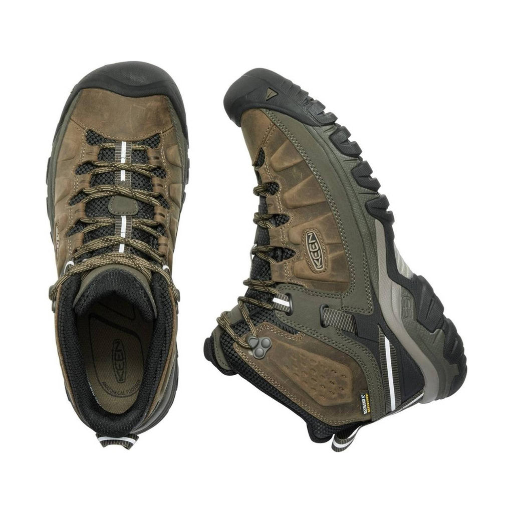 KEEN Men's Targhee III Waterproof Mid Boot - Bungee Cord/Black - Lenny's Shoe & Apparel