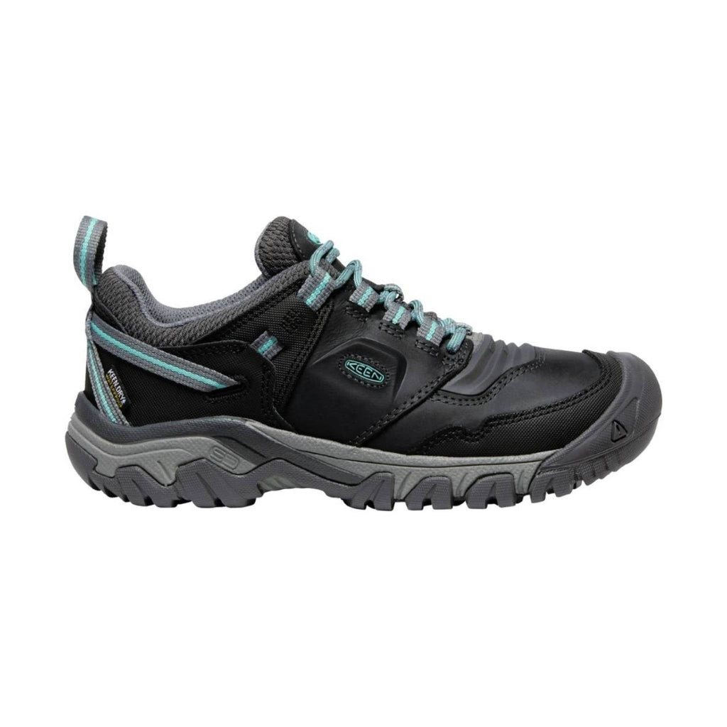 KEEN Women's Ridge Flex Waterproof - Raven/Porcelain - Lenny's Shoe & Apparel