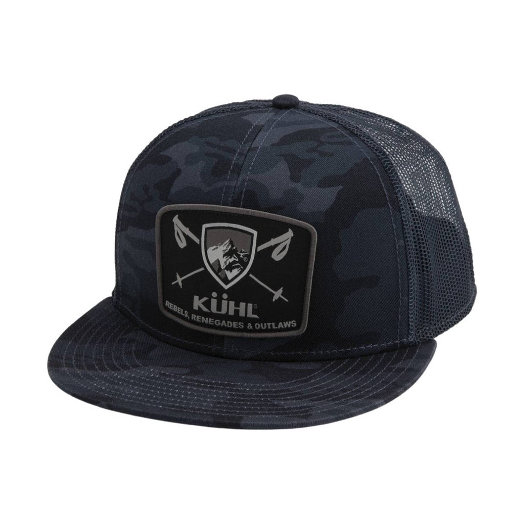 Kuhl FlatBill Trucker - Blue Camo - Lenny's Shoe & Apparel