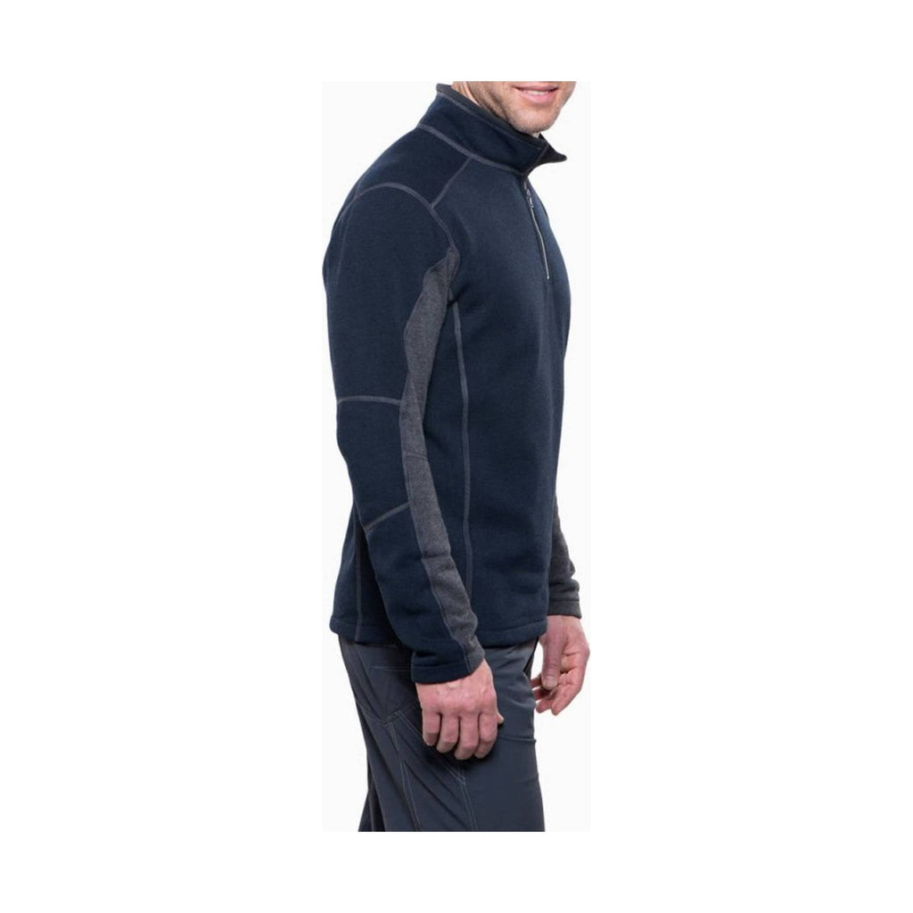 KUHL Men's Revel Quarter - Zip - Mutiny Blue Steel - Lenny's Shoe & Apparel