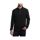 Kuhl Men's Revel Quarter-Zip Sweater - Black - Lenny's Shoe & Apparel