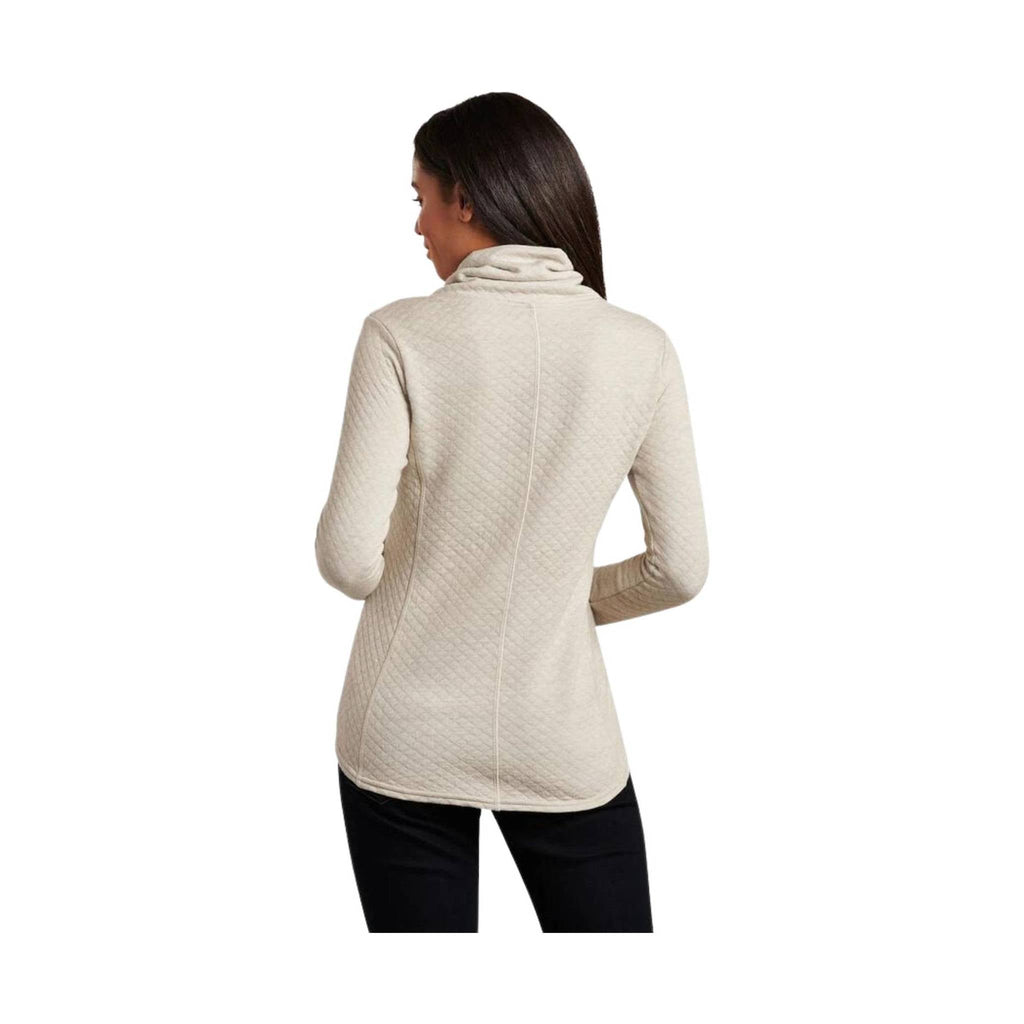 Kuhl Women's Athena Pullover - Dove - Lenny's Shoe & Apparel