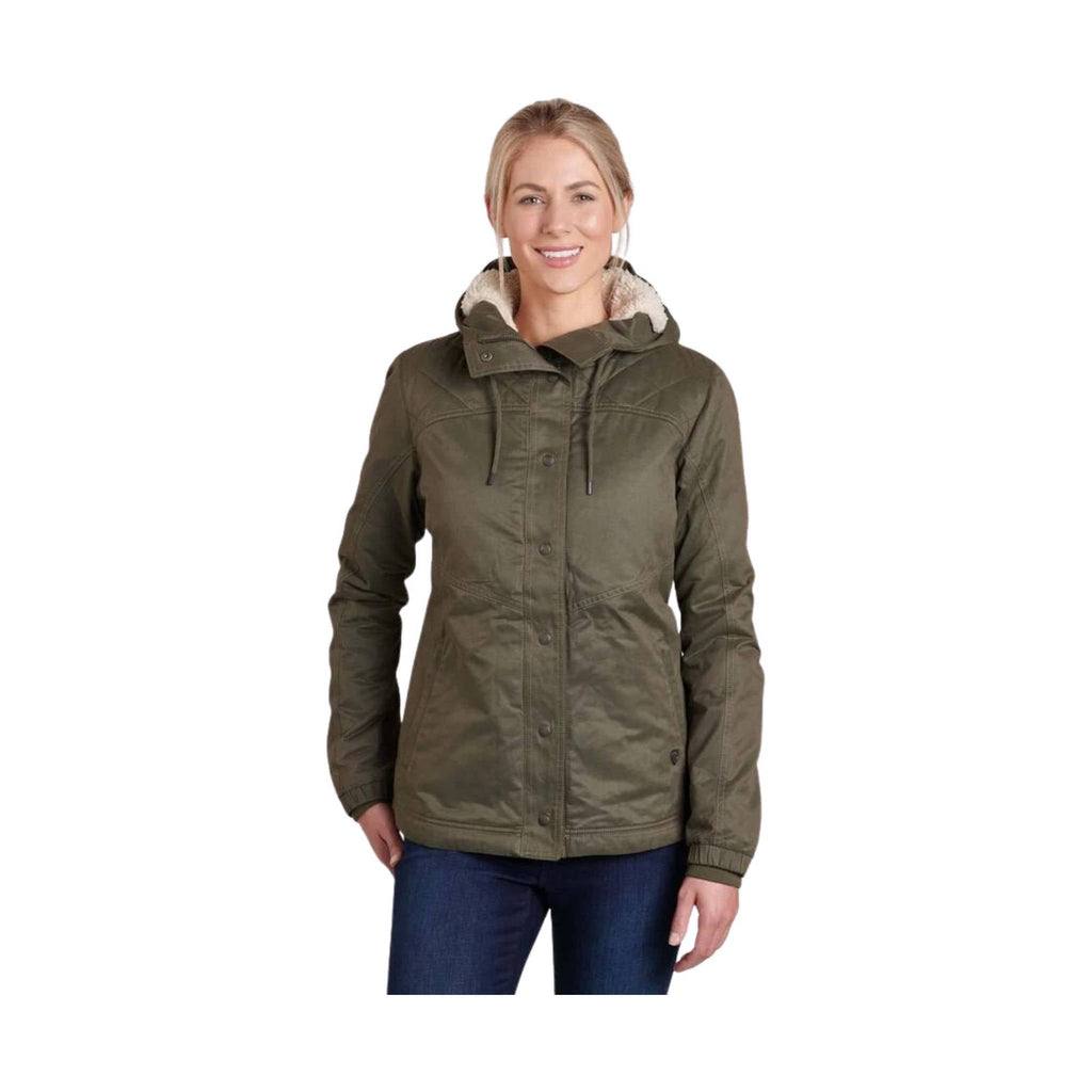 Kuhl Women's Celeste Lined Hoody - Sage - Lenny's Shoe & Apparel