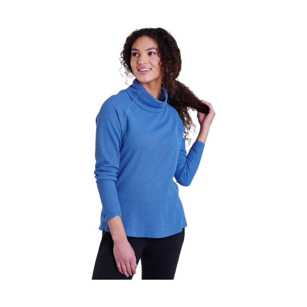 Kuhl Women's Petra Turtleneck - Big Sky Blue - Lenny's Shoe & Apparel