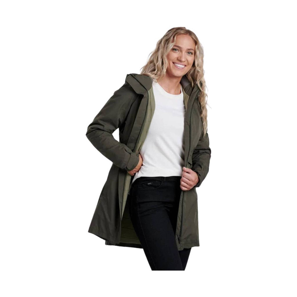 Kuhl Women's Stretch Voyagr Insulated Jacket - Black Olive - Lenny's Shoe & Apparel