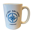 Life Is Good Vermont Compass Mug - Bone - Lenny's Shoe & Apparel