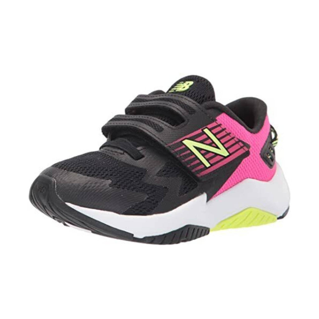 New Balance Kids' Rave Run Shoe - Black/Pink - Lenny's Shoe & Apparel