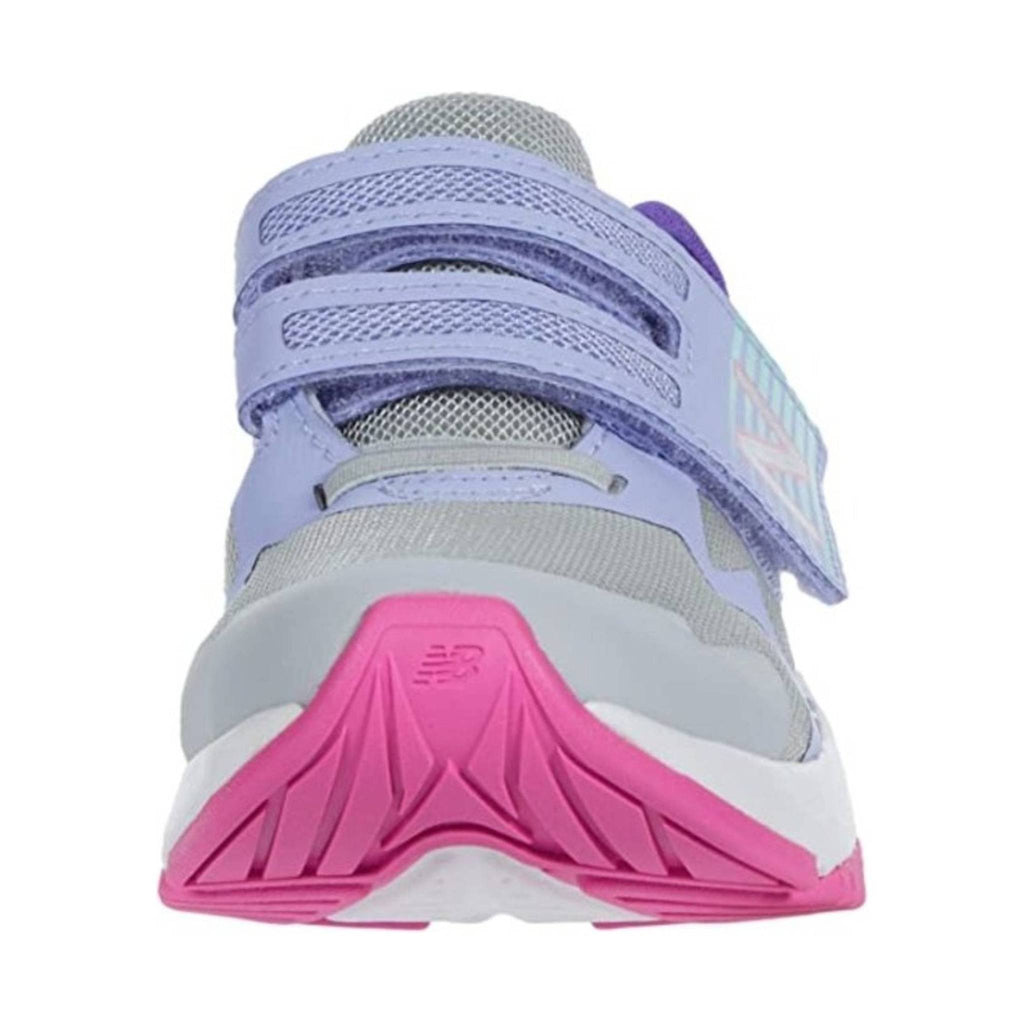 New Balance Kids' Ravv1 Shoe - Light Aluminum/Mirage Violet - Lenny's Shoe & Apparel