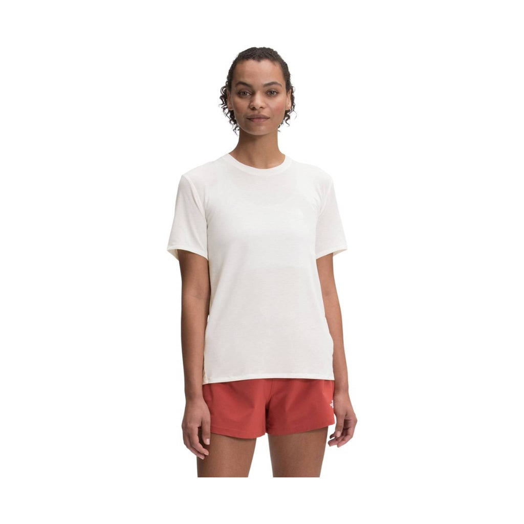 North Face Women's Wander Short Sleeve - Gardenia White - Lenny's Shoe & Apparel