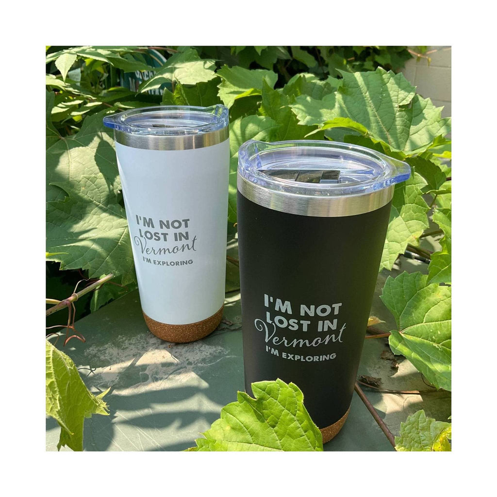 Not Lost in Vermont Tumbler 20 oz - Black - Lenny's Shoe & Apparel