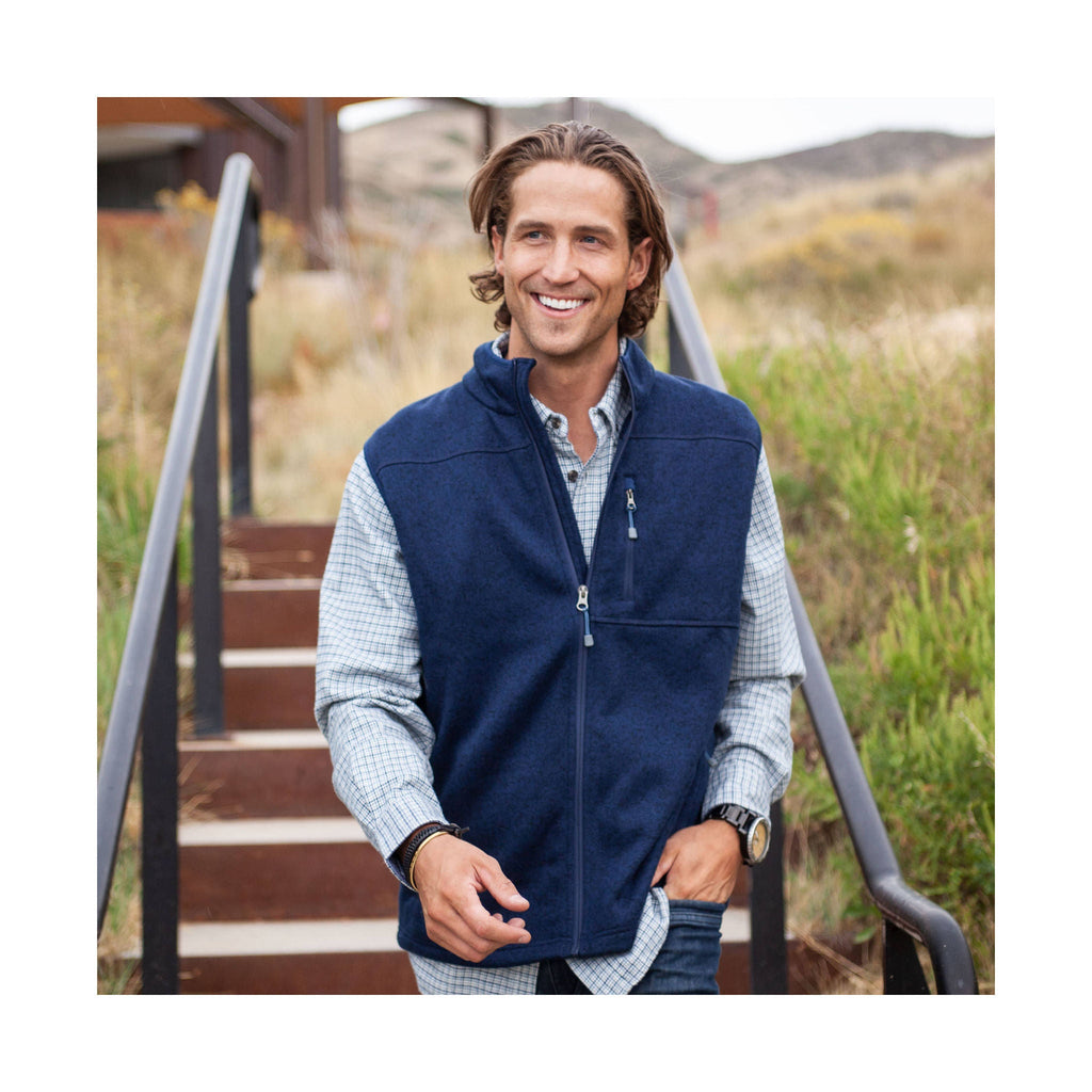 Old Ranch Men's Palmer Vest - Dress Blue - Lenny's Shoe & Apparel