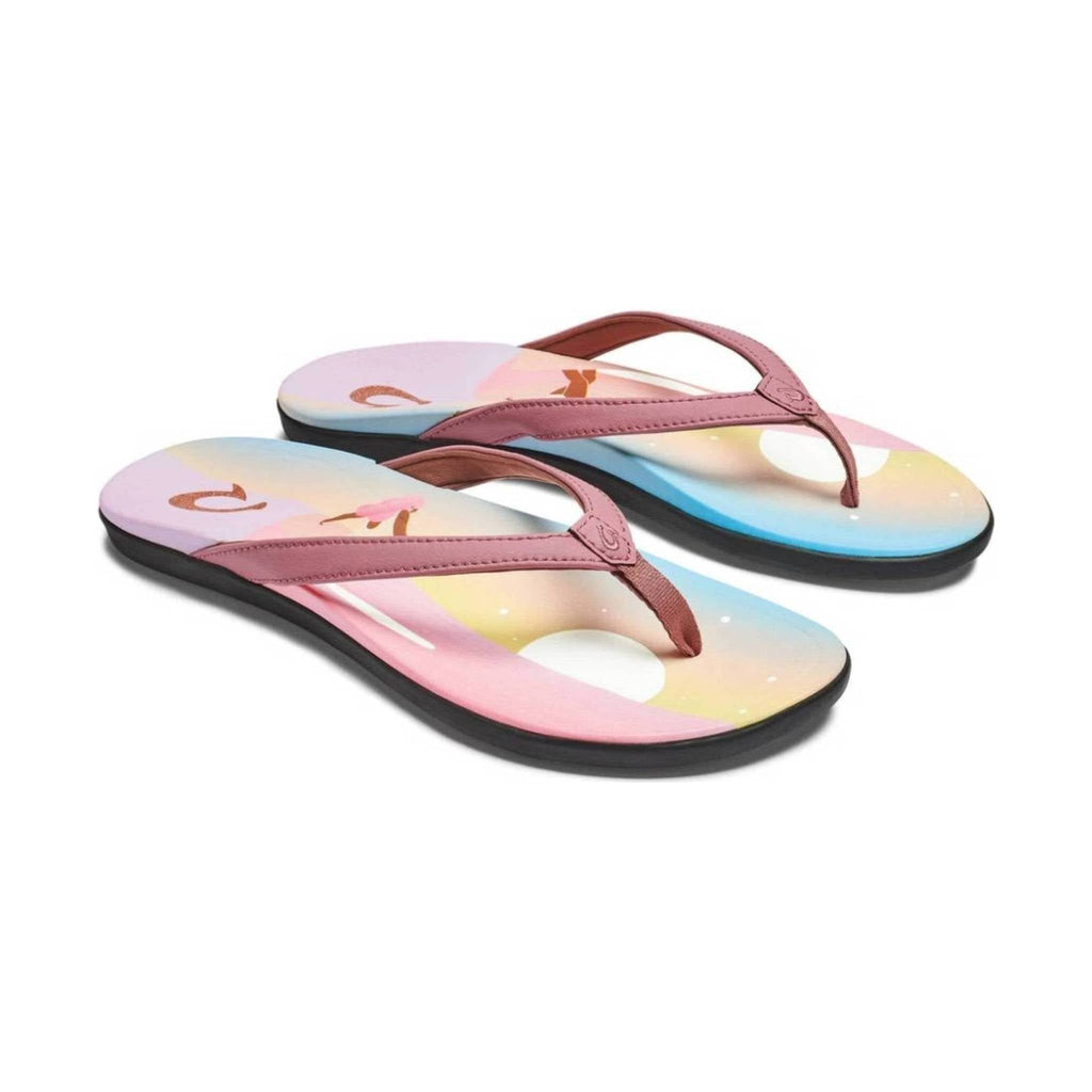 Olukai Women's Hoopio Pae Flip Flop - Ash Rose/Pae - Lenny's Shoe & Apparel