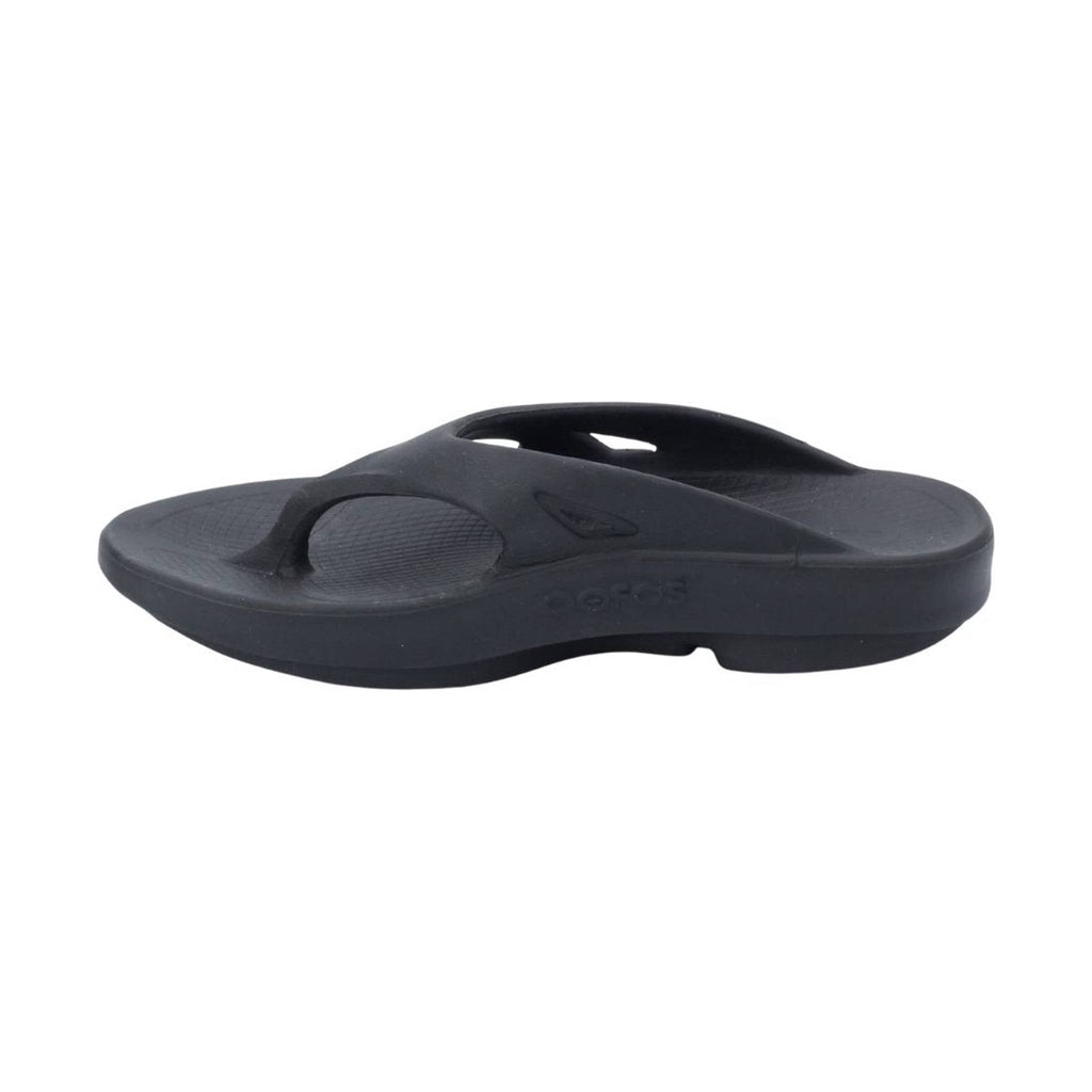 OOfos OOriginal Flip Flop - Black - Lenny's Shoe & Apparel