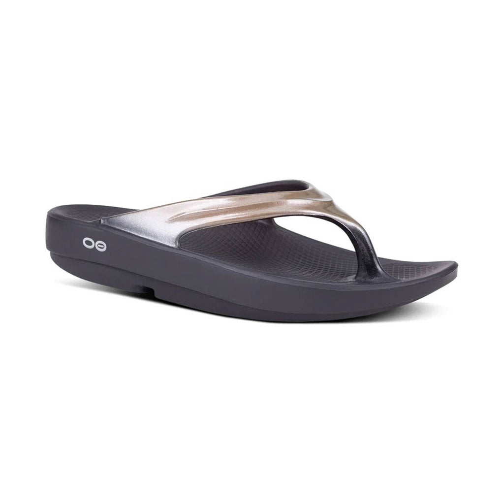 OOfos Women's OOlala Sandal - Latte - Lenny's Shoe & Apparel