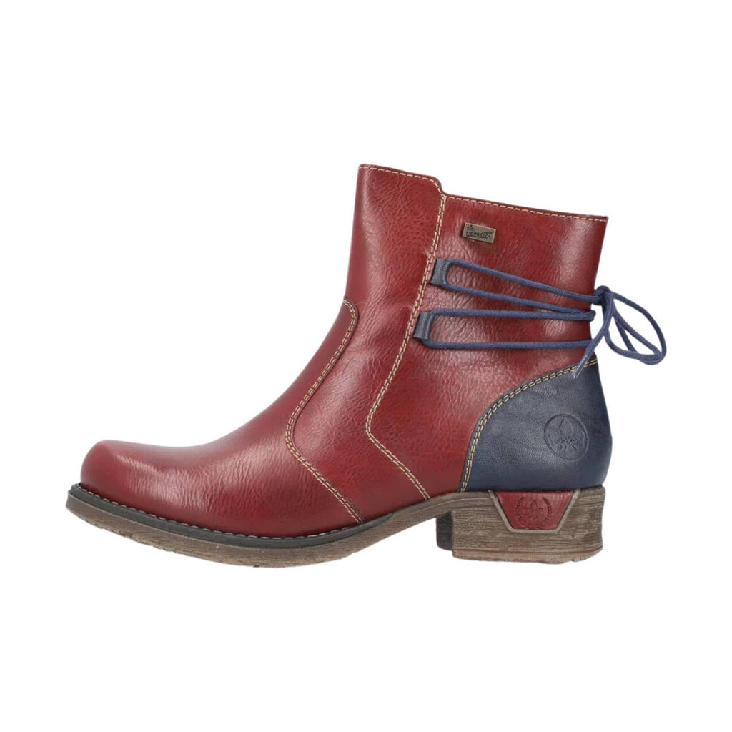 Rieker Women's Fee Boots - Wine - Lenny's Shoe & Apparel