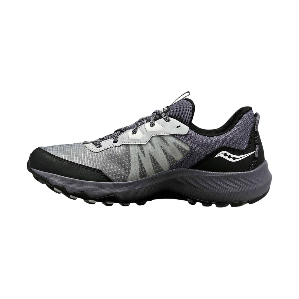 Saucony Men's Aura TR GTX Running Shoes - Cloud/Metal - Lenny's Shoe & Apparel