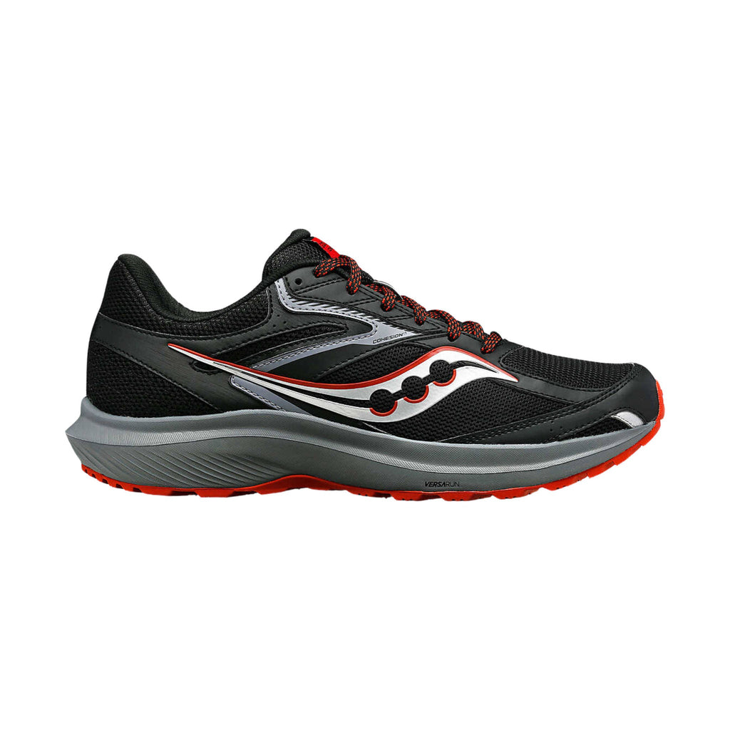 Saucony Men's Cohesion TR 17 Shoes - Black/Lava - Lenny's Shoe & Apparel