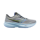 Saucony Women's Ride 16 Running Shoes - Fossil/Pool - Lenny's Shoe & Apparel