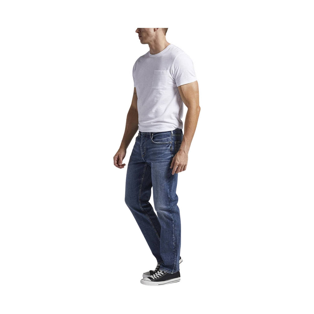 Silver Jeans Co. Men's Eddie Athletic Jean - Indigo - Lenny's Shoe & Apparel