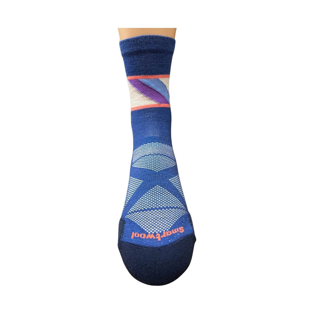 Smartwool Women's Athlete Edition Approach Crew Socks - Deep Navy - Lenny's Shoe & Apparel