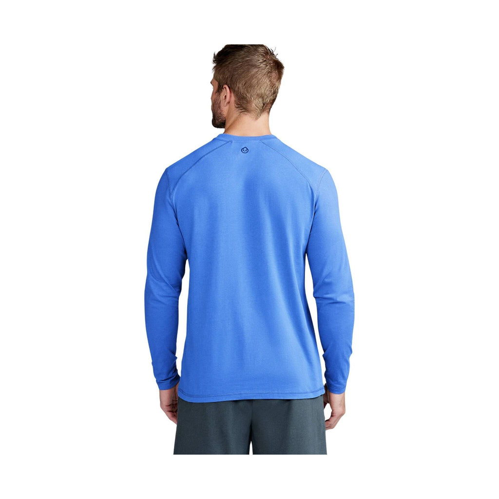 Tasc Men's Carrollton Heather Long Sleeve Shirt - Imperial Blue Heather - Lenny's Shoe & Apparel