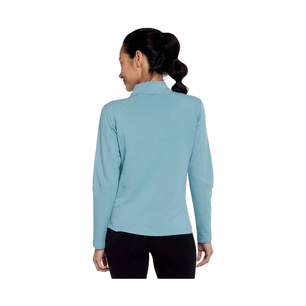 Tasc Women's Apex Fleece Qtr Zip - Lake Blue - Lenny's Shoe & Apparel