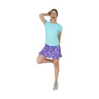 Tasc Women's Rhythm Skirt 13in - Purple Tropics - Lenny's Shoe & Apparel