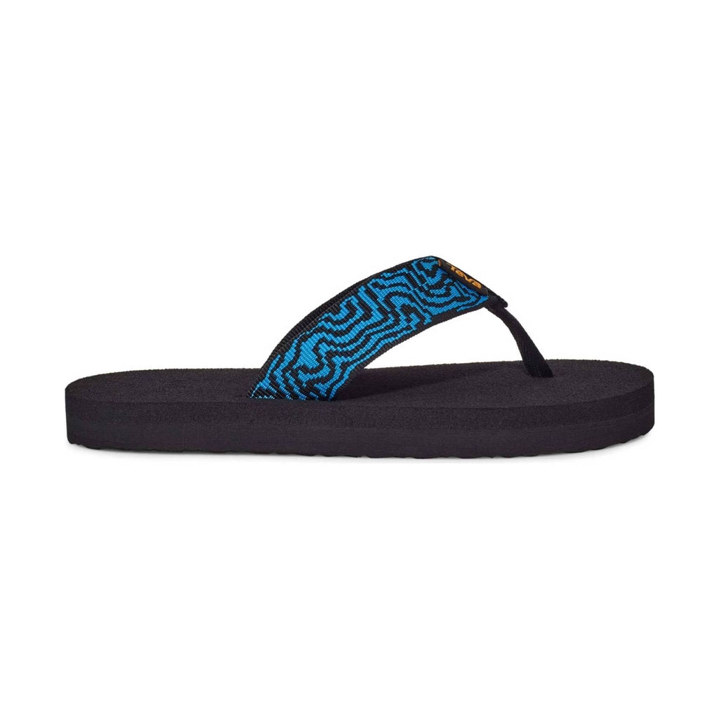 Teva Little Kids' Mush II Flip Flop - Layered Rock Black - Lenny's Shoe & Apparel