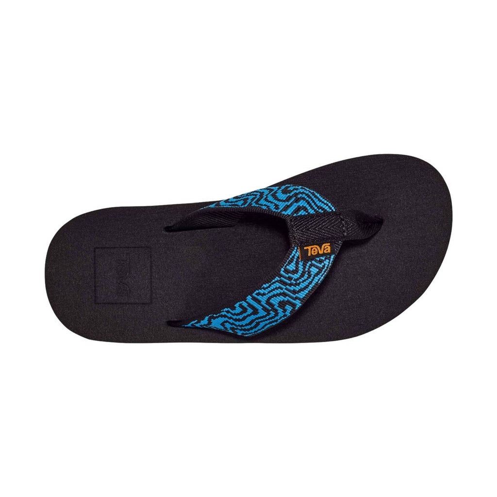 Teva Little Kids' Mush II Flip Flop - Layered Rock Black - Lenny's Shoe & Apparel