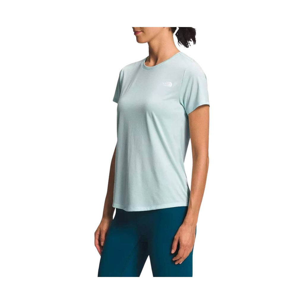 The North Face Women's Elevation Short Sleeve - Skylight Blue - Lenny's Shoe & Apparel