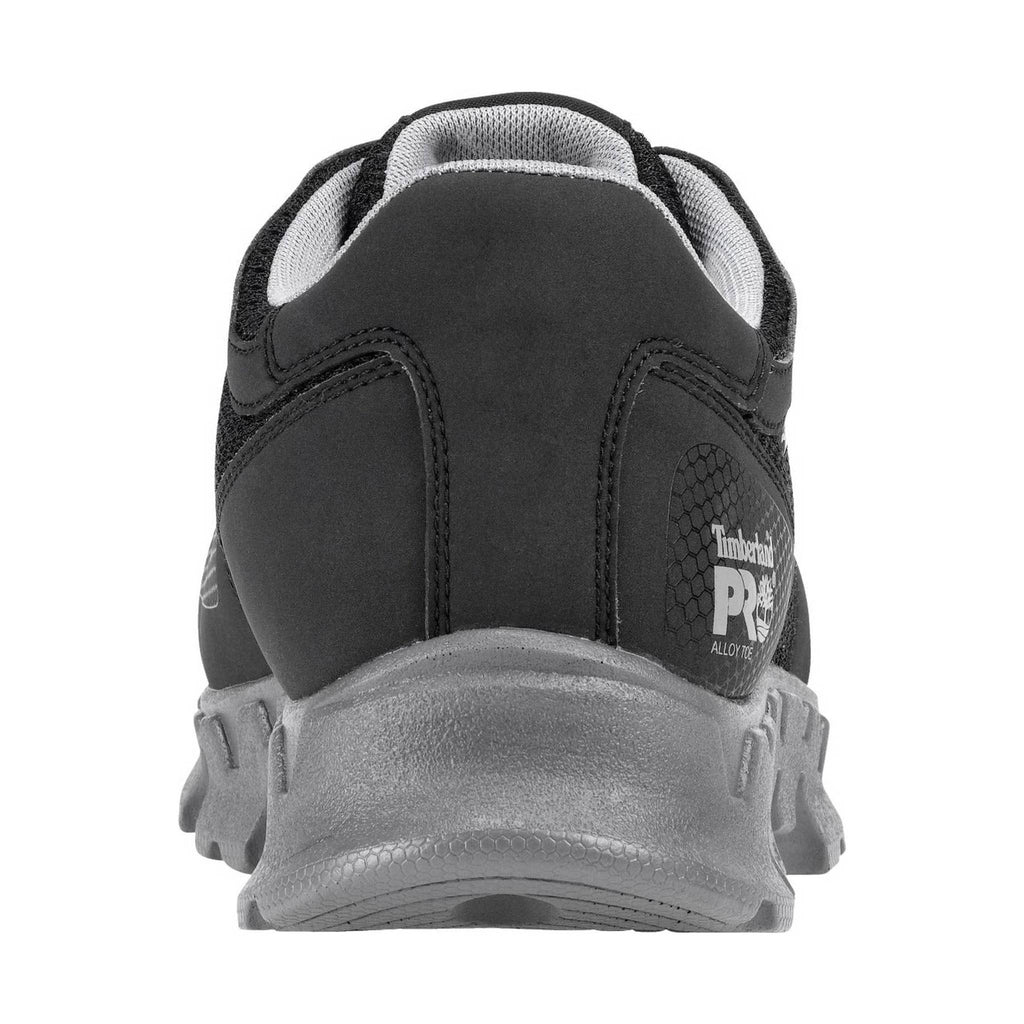 Timberland PRO Men's Powertrain Alloy Toe ESD Work Shoes - Black/Grey - Lenny's Shoe & Apparel