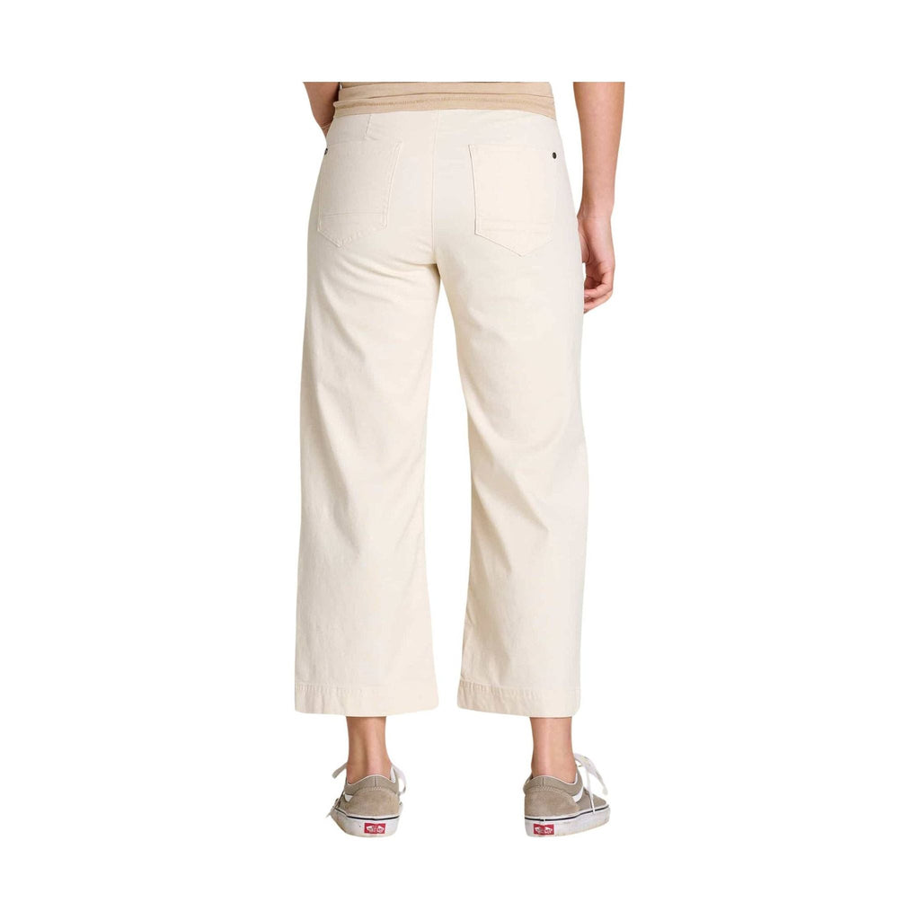 Toad & Co Women's Earthworks Wide Leg Pant - Salt - Lenny's Shoe & Apparel