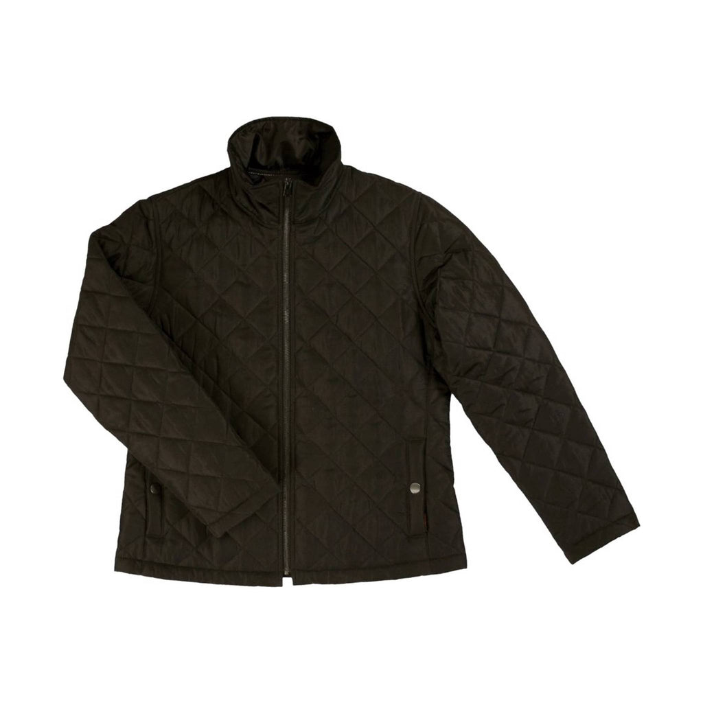 Tough Duck Women's Quilted Freezer Jacket - Black - Lenny's Shoe & Apparel