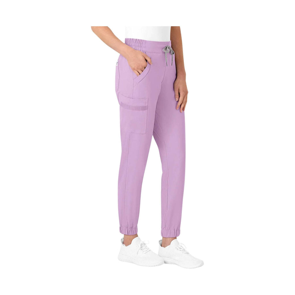 WonderWink Women's Jogger Scrub Pant - Violet Tulle - Lenny's Shoe & Apparel