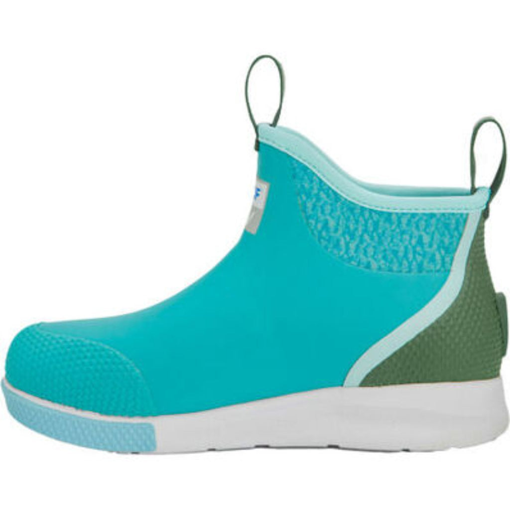 Xtratuf Women's 6 Inch Ankle Deck Boot Sport - Teal - Lenny's Shoe & Apparel